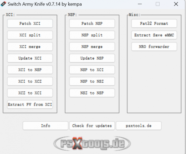 SwitchArmyKnife下载SwitchArmyKnife(SAK转换工具)v0.7.14绿色免费版下载