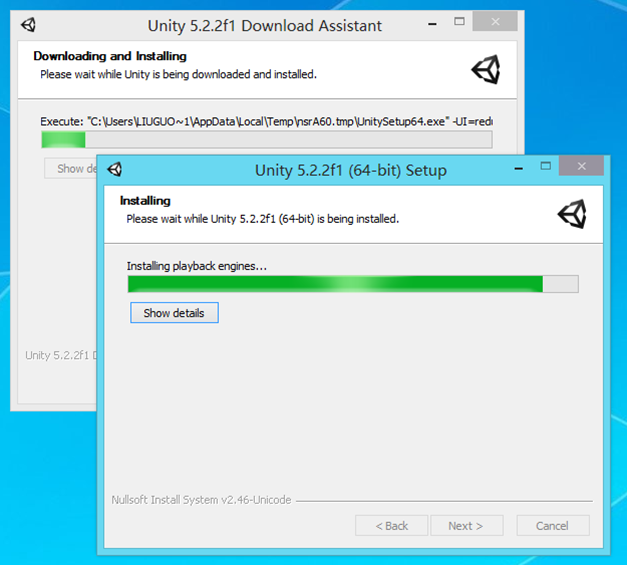 Unity4.x-Unity5.6.0f3全系列安装详细图文教程(含Unity2017最新版)