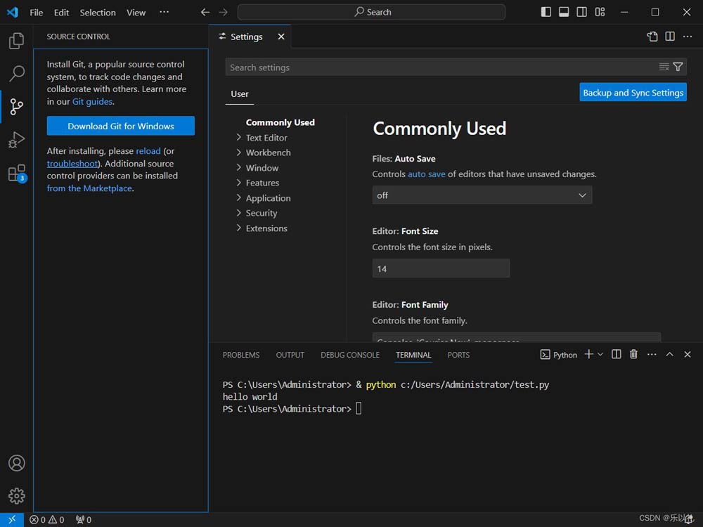 提升你的编程效率! VSCode的初级使用教程超详细版