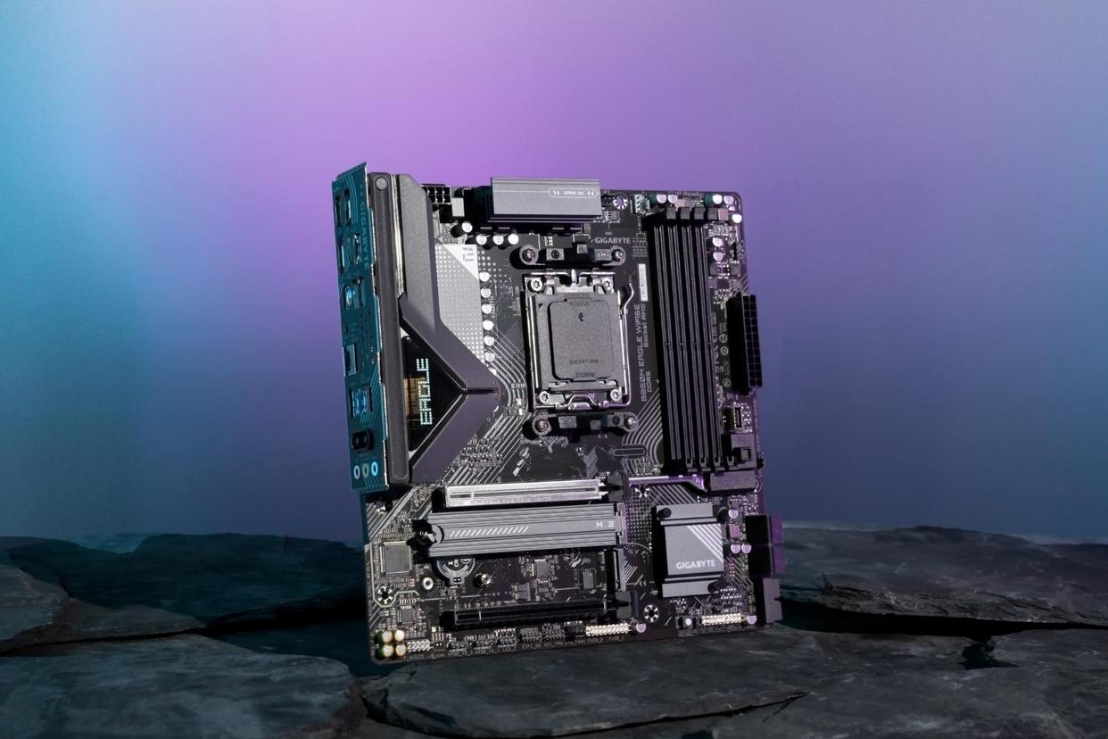 锐龙9000X3D搭配技嘉B850M EAGLE WIFI6E主板组装机性能测评