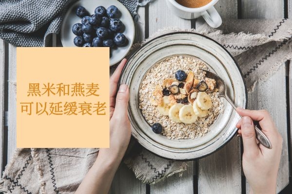 黑米和燕麦