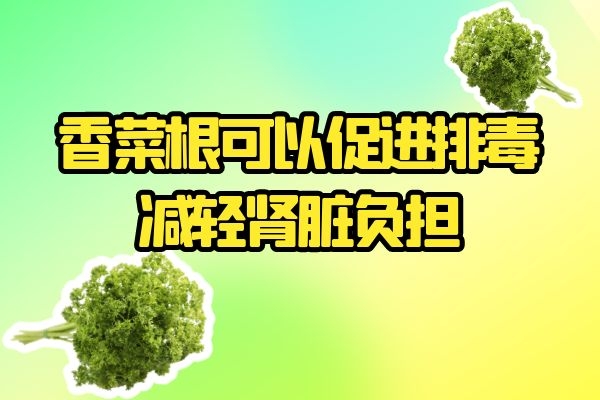 促进排毒