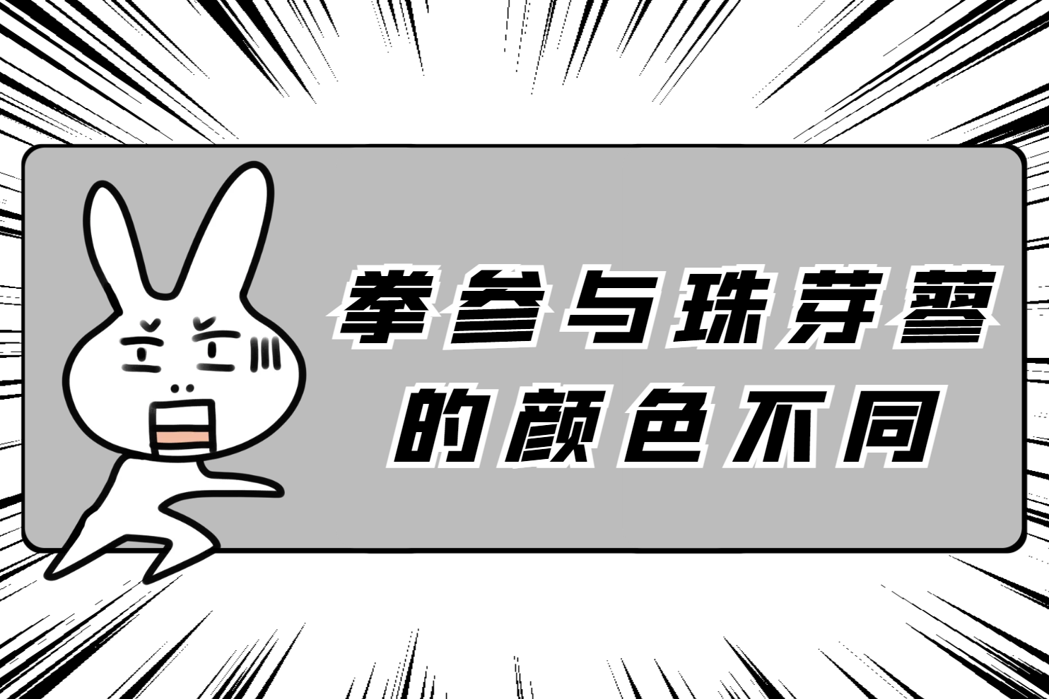 颜色不同