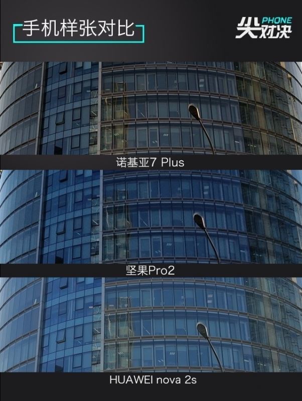 全面屏对决 诺基亚7 Plus、坚果Pro2、华为Nova2s对比评测